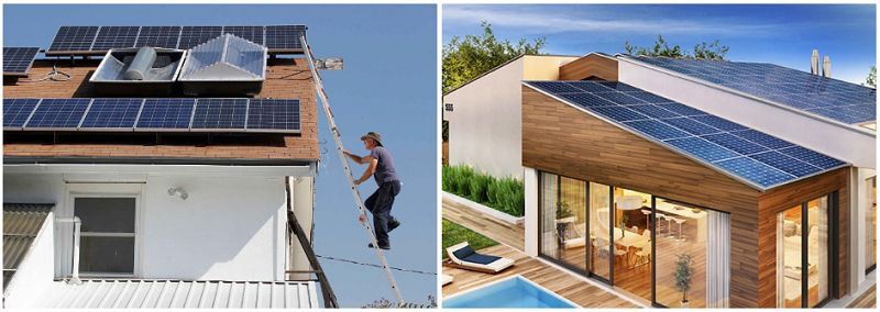 Led Solar Streetlight 60W solar panel