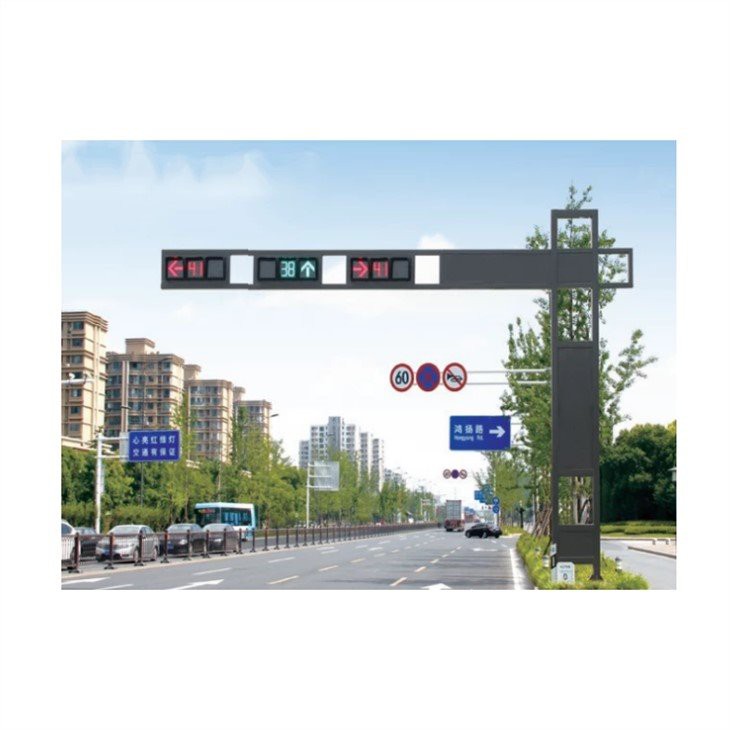 Frame signal light post