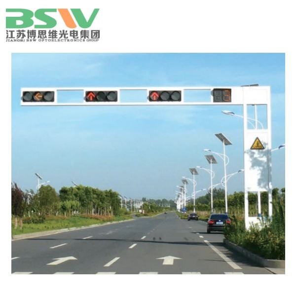 road traffic light pole